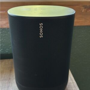 Sonos Black and Yellow Portable Speaker